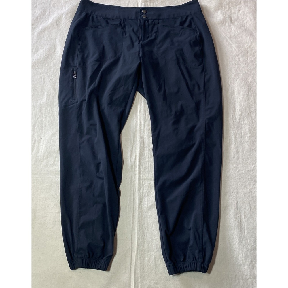 Marmot Nylon Women's Black Activewear Casual Jogger Pants Size 10